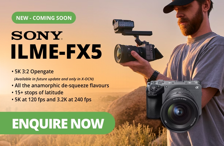 Sony ILME FX5 Banner