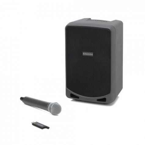Samson XP106W 100W Portable PA Speaker, Microphone & Stand