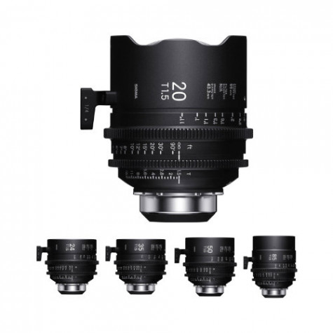 SIGMA Full Lens Set (20, 28, 35, 50, 85mm)