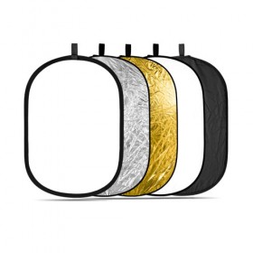 Collapsible Reflectors Rectangular (1 x 1.7m) / 5 in 1