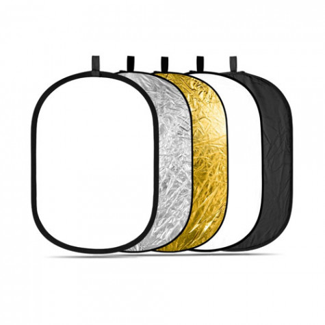 Collapsible Reflectors Rectangular (1 x 1.7m) / 5 in 1
