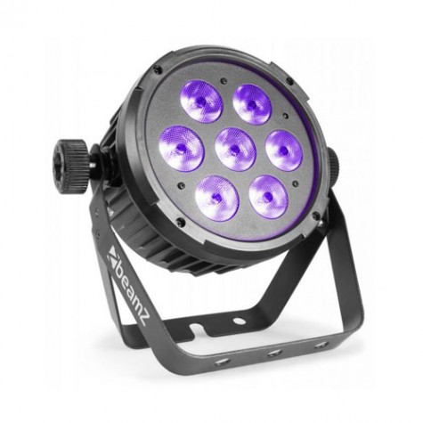 Parcan - Beamz BT280 RGB-W-UV LED Flat Par