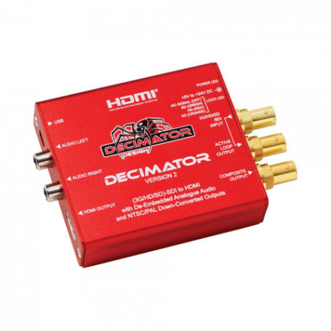 Decimator 2 3G/HD/SD SDI To Comp/HDMI/SDI Converter